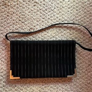 Escada Pinstripe Bag